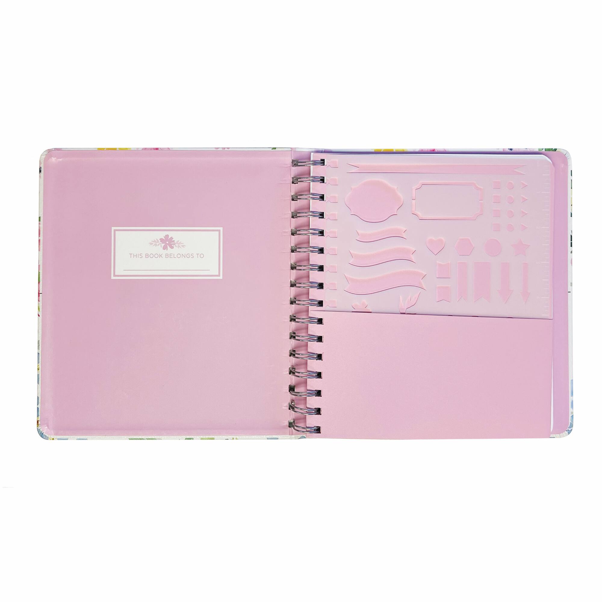Steel Mill & Co.® Summer Garden Semi-Concealed Spiral Bound Journal